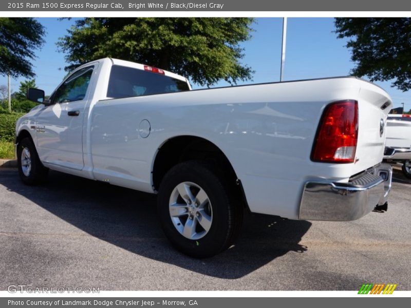 Bright White / Black/Diesel Gray 2015 Ram 1500 Express Regular Cab