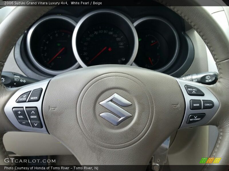 White Pearl / Beige 2006 Suzuki Grand Vitara Luxury 4x4