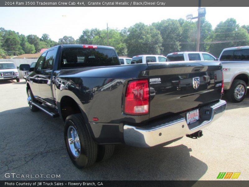 Granite Crystal Metallic / Black/Diesel Gray 2014 Ram 3500 Tradesman Crew Cab 4x4