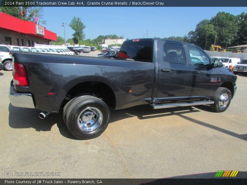 Granite Crystal Metallic / Black/Diesel Gray 2014 Ram 3500 Tradesman Crew Cab 4x4