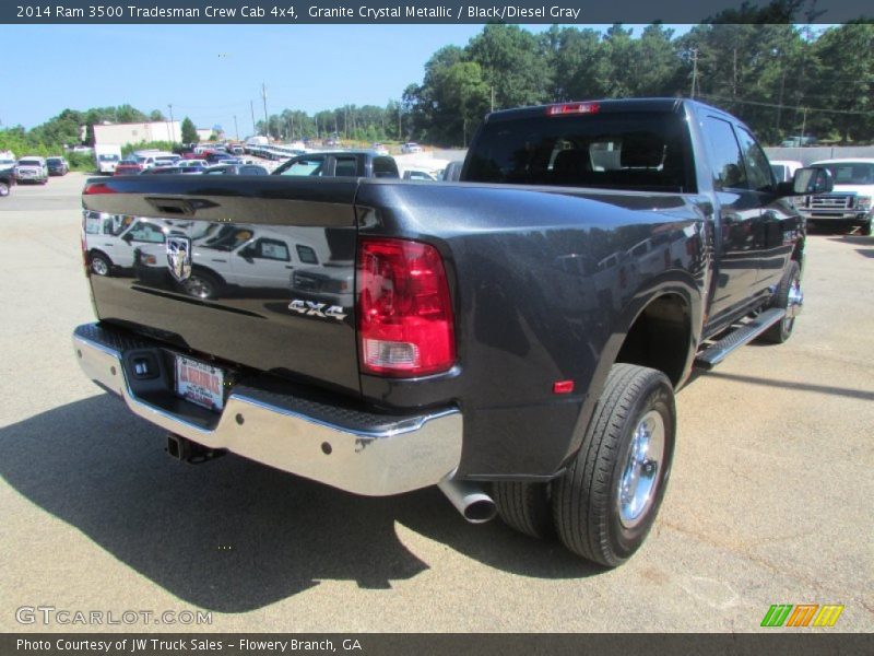 Granite Crystal Metallic / Black/Diesel Gray 2014 Ram 3500 Tradesman Crew Cab 4x4