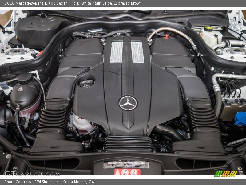  2016 E 400 Sedan Engine - 3.0 Liter DI biturbo DOHC 24-Valve VVT V6