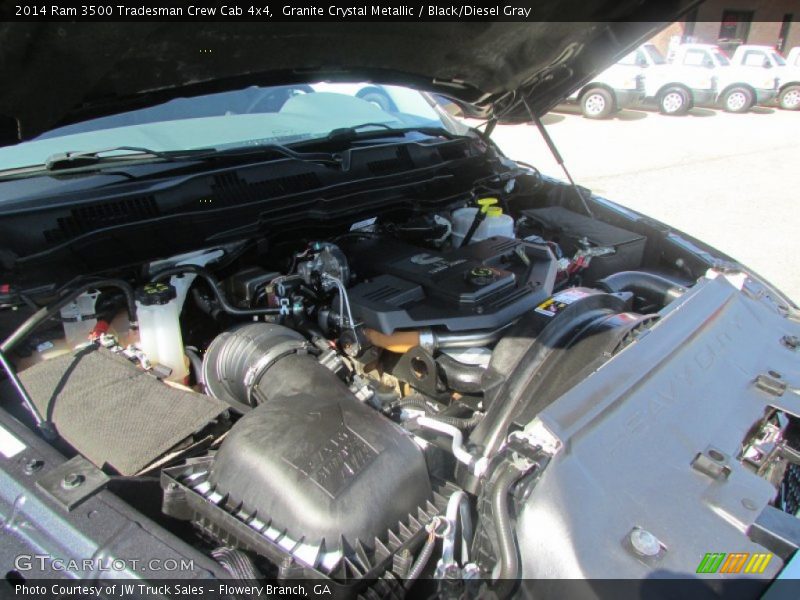 Granite Crystal Metallic / Black/Diesel Gray 2014 Ram 3500 Tradesman Crew Cab 4x4
