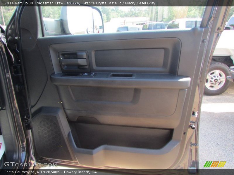 Granite Crystal Metallic / Black/Diesel Gray 2014 Ram 3500 Tradesman Crew Cab 4x4