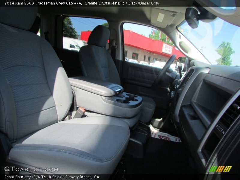 Granite Crystal Metallic / Black/Diesel Gray 2014 Ram 3500 Tradesman Crew Cab 4x4