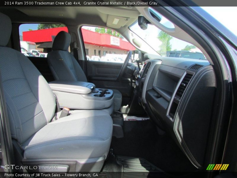 Granite Crystal Metallic / Black/Diesel Gray 2014 Ram 3500 Tradesman Crew Cab 4x4