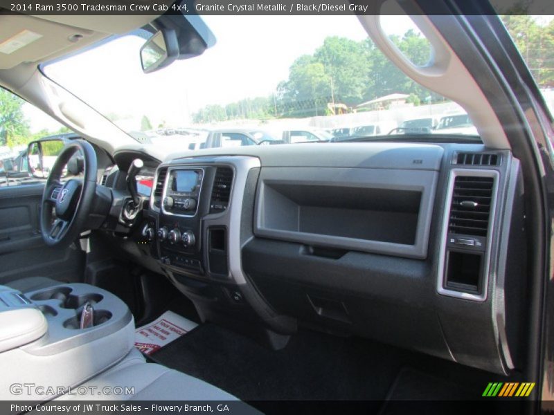 Granite Crystal Metallic / Black/Diesel Gray 2014 Ram 3500 Tradesman Crew Cab 4x4