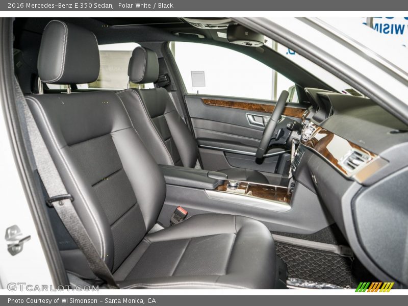 Polar White / Black 2016 Mercedes-Benz E 350 Sedan
