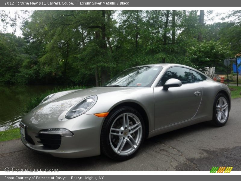 Front 3/4 View of 2012 New 911 Carrera Coupe