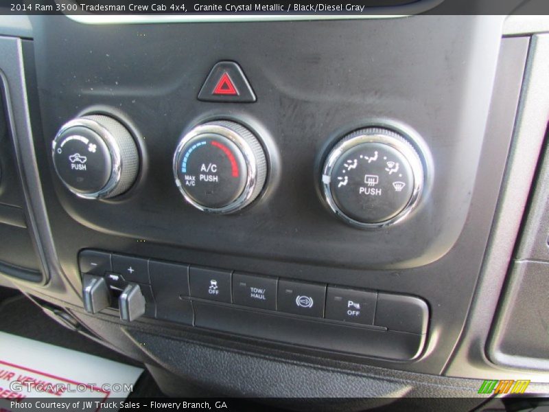 Granite Crystal Metallic / Black/Diesel Gray 2014 Ram 3500 Tradesman Crew Cab 4x4