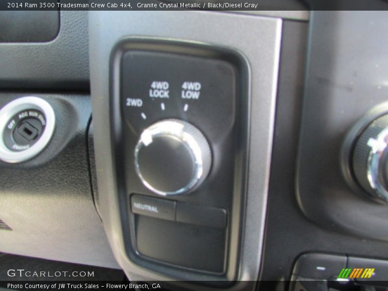 Granite Crystal Metallic / Black/Diesel Gray 2014 Ram 3500 Tradesman Crew Cab 4x4
