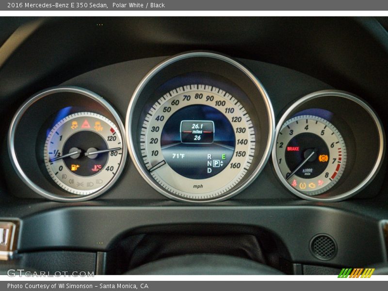 Polar White / Black 2016 Mercedes-Benz E 350 Sedan