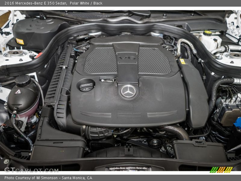 Polar White / Black 2016 Mercedes-Benz E 350 Sedan