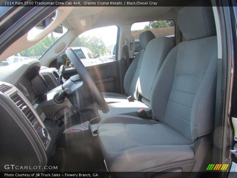 Granite Crystal Metallic / Black/Diesel Gray 2014 Ram 3500 Tradesman Crew Cab 4x4