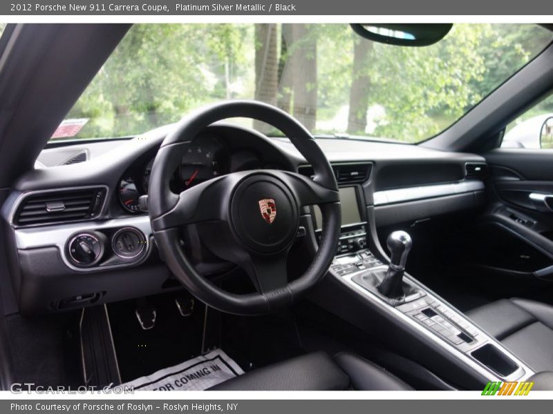 Dashboard of 2012 New 911 Carrera Coupe