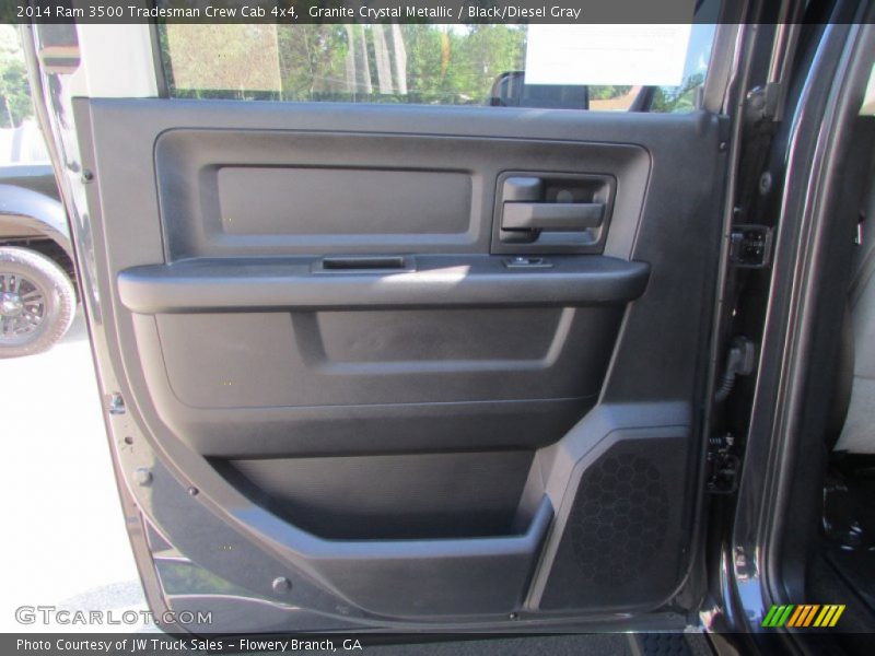 Granite Crystal Metallic / Black/Diesel Gray 2014 Ram 3500 Tradesman Crew Cab 4x4