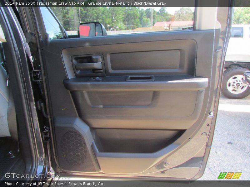 Granite Crystal Metallic / Black/Diesel Gray 2014 Ram 3500 Tradesman Crew Cab 4x4