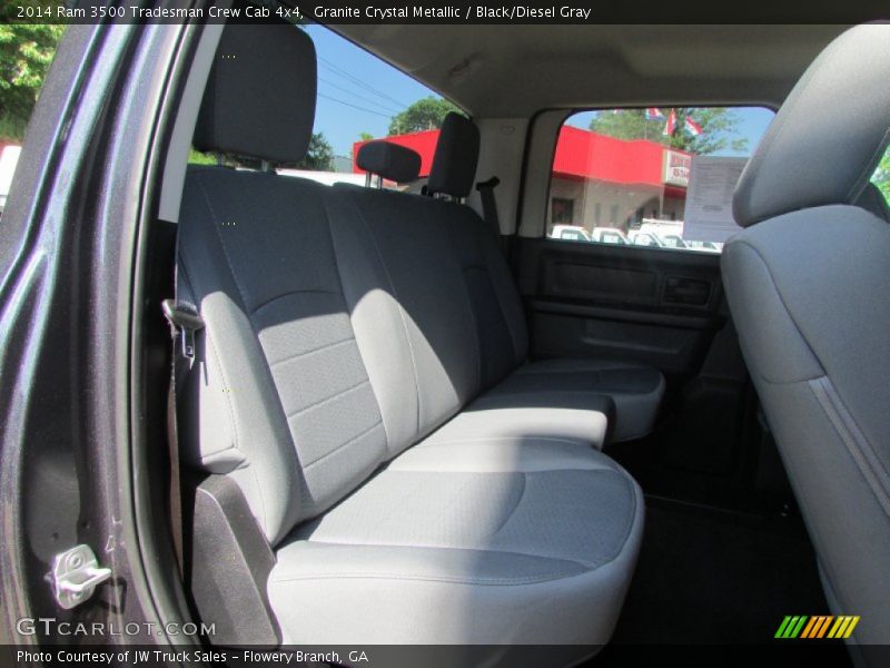 Granite Crystal Metallic / Black/Diesel Gray 2014 Ram 3500 Tradesman Crew Cab 4x4