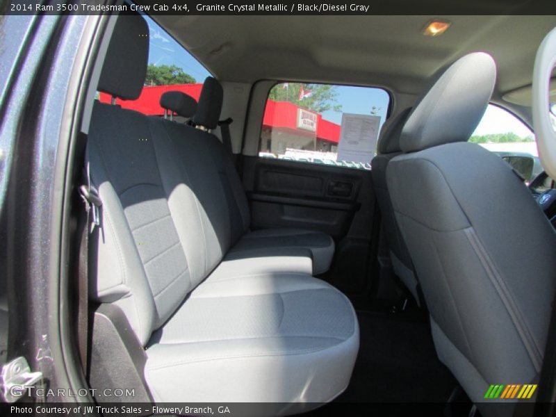 Granite Crystal Metallic / Black/Diesel Gray 2014 Ram 3500 Tradesman Crew Cab 4x4