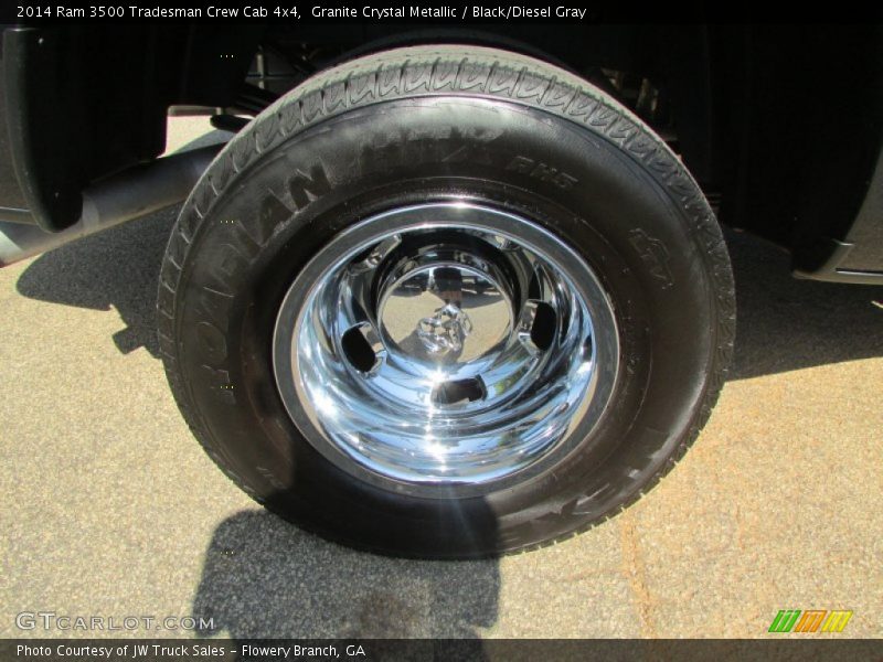 Granite Crystal Metallic / Black/Diesel Gray 2014 Ram 3500 Tradesman Crew Cab 4x4