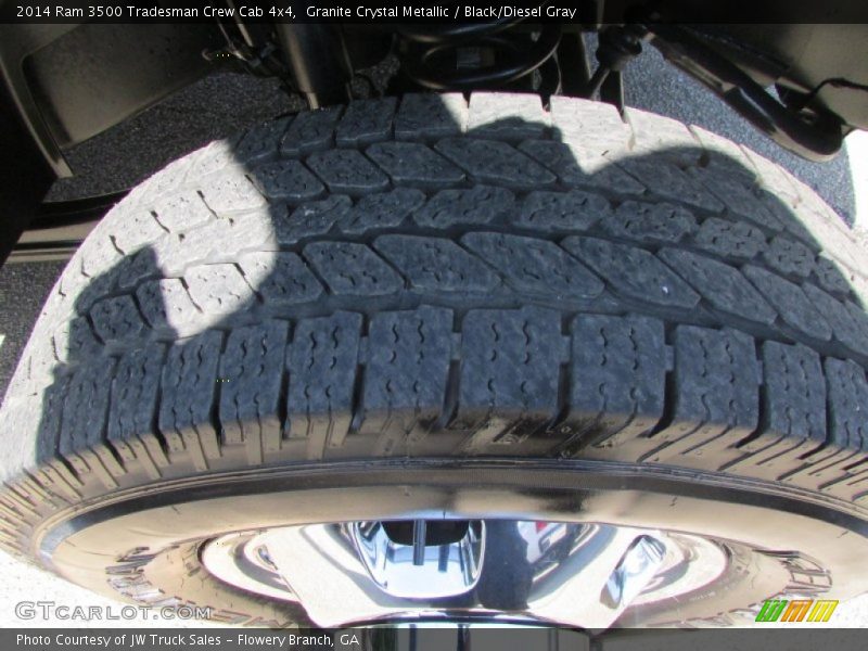 Granite Crystal Metallic / Black/Diesel Gray 2014 Ram 3500 Tradesman Crew Cab 4x4