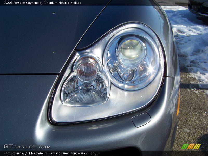 Titanium Metallic / Black 2006 Porsche Cayenne S