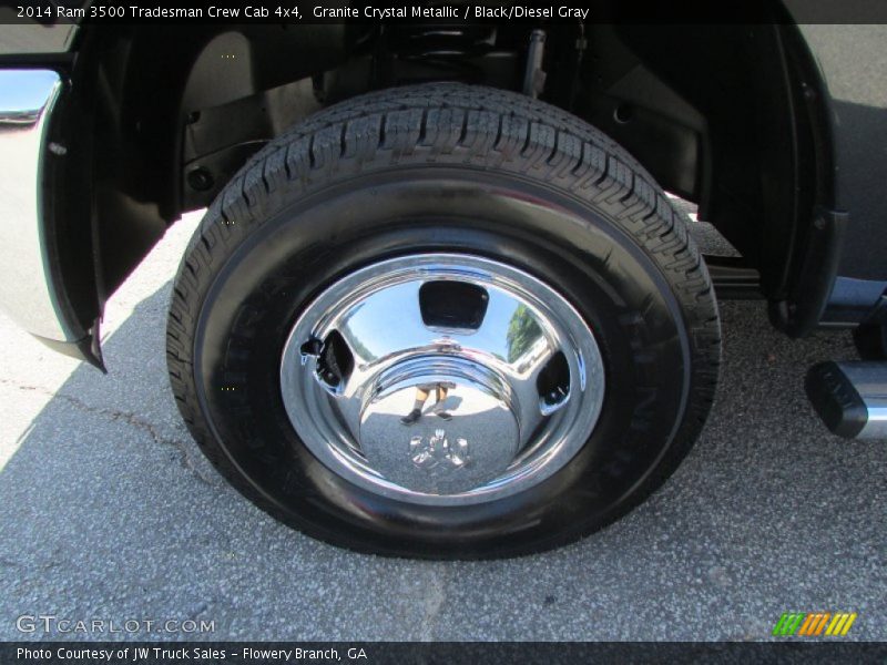 Granite Crystal Metallic / Black/Diesel Gray 2014 Ram 3500 Tradesman Crew Cab 4x4