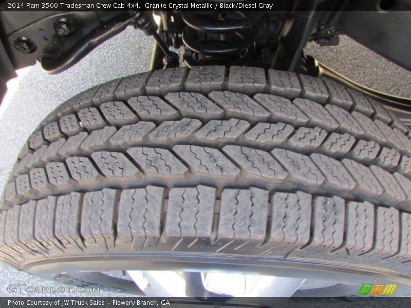 Granite Crystal Metallic / Black/Diesel Gray 2014 Ram 3500 Tradesman Crew Cab 4x4