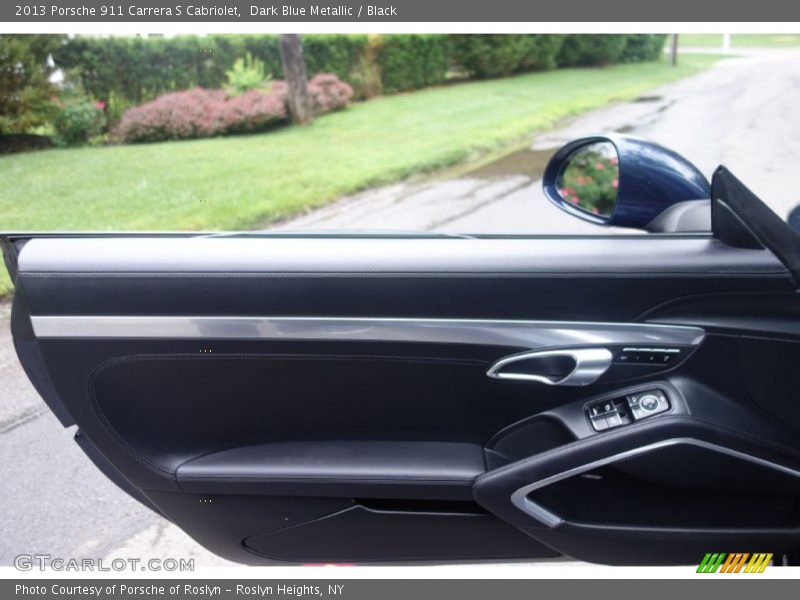 Dark Blue Metallic / Black 2013 Porsche 911 Carrera S Cabriolet