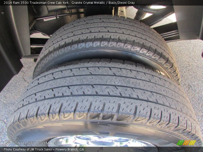 Granite Crystal Metallic / Black/Diesel Gray 2014 Ram 3500 Tradesman Crew Cab 4x4