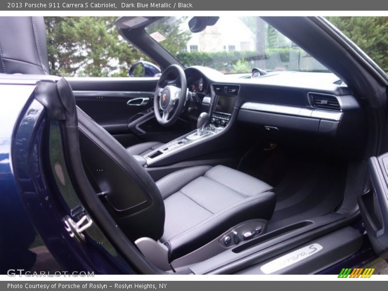 Dark Blue Metallic / Black 2013 Porsche 911 Carrera S Cabriolet