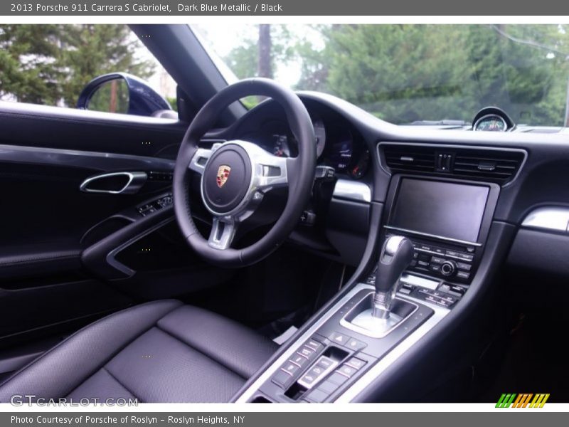 Dark Blue Metallic / Black 2013 Porsche 911 Carrera S Cabriolet