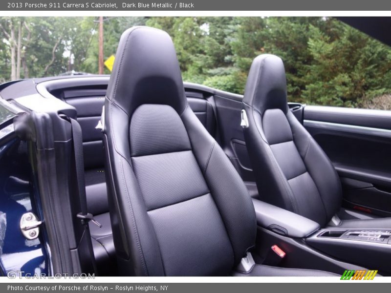 Dark Blue Metallic / Black 2013 Porsche 911 Carrera S Cabriolet