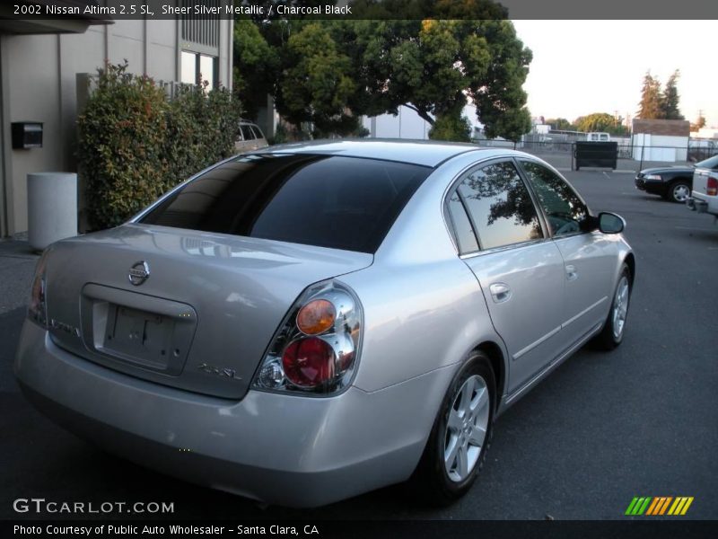 Sheer Silver Metallic / Charcoal Black 2002 Nissan Altima 2.5 SL