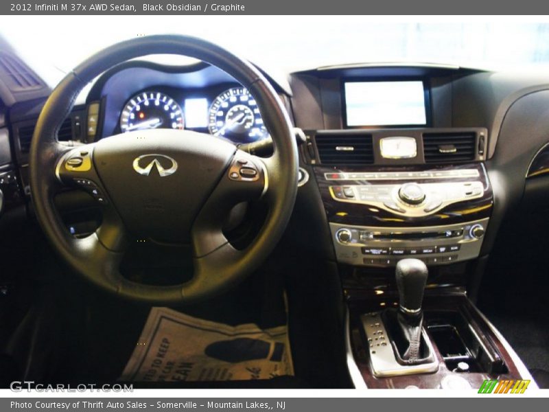 Black Obsidian / Graphite 2012 Infiniti M 37x AWD Sedan