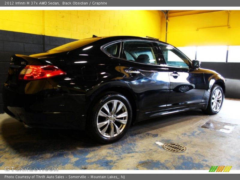 Black Obsidian / Graphite 2012 Infiniti M 37x AWD Sedan