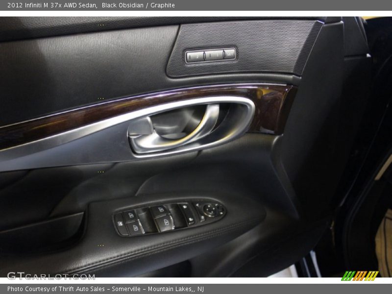Black Obsidian / Graphite 2012 Infiniti M 37x AWD Sedan