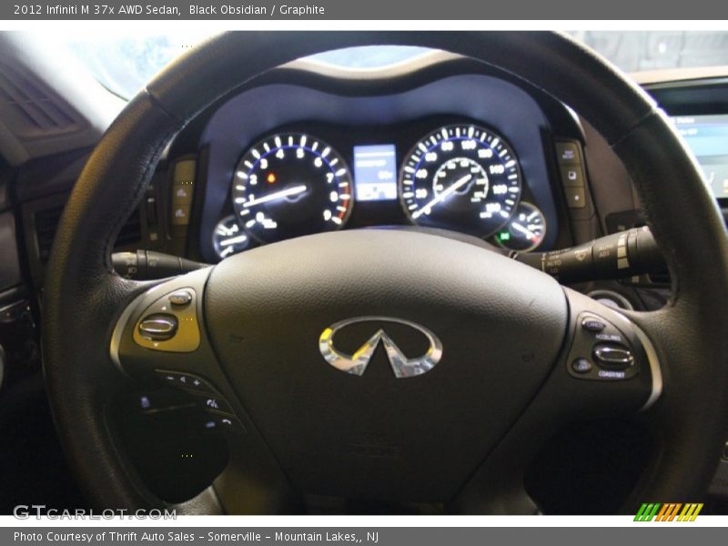 Black Obsidian / Graphite 2012 Infiniti M 37x AWD Sedan