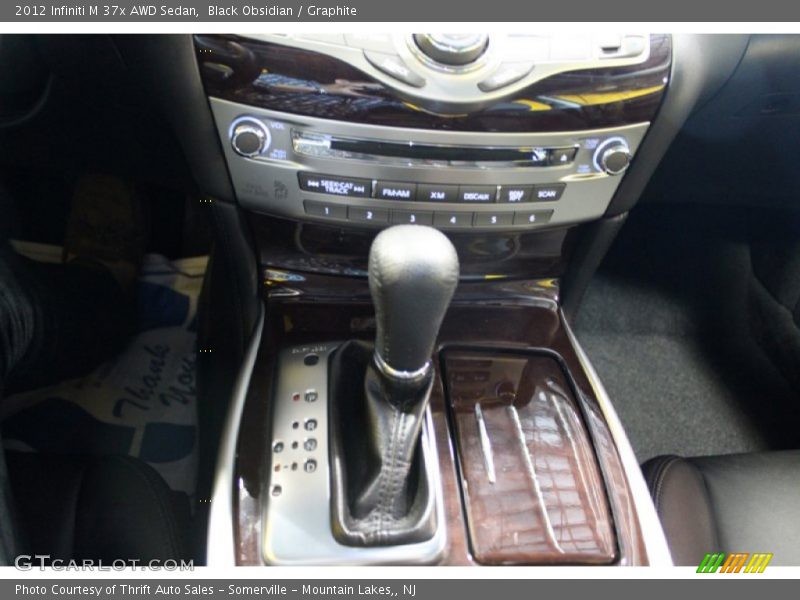 Black Obsidian / Graphite 2012 Infiniti M 37x AWD Sedan