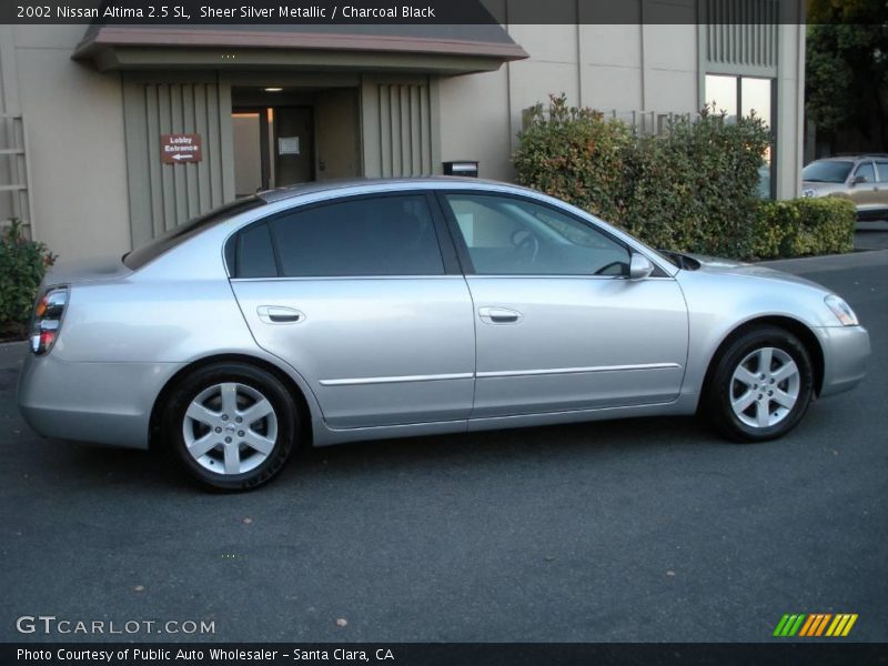 Sheer Silver Metallic / Charcoal Black 2002 Nissan Altima 2.5 SL