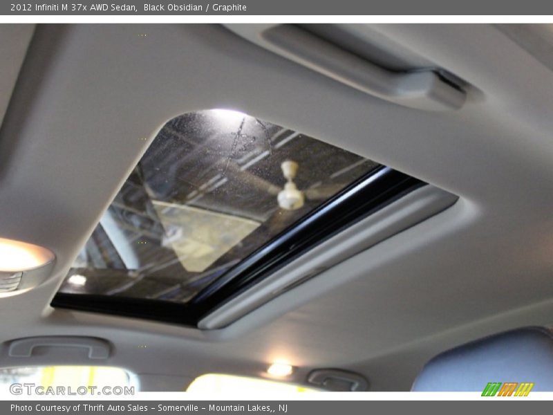 Black Obsidian / Graphite 2012 Infiniti M 37x AWD Sedan