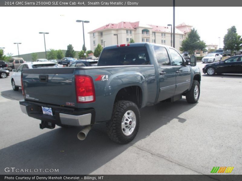 Stealth Gray Metallic / Ebony 2014 GMC Sierra 2500HD SLE Crew Cab 4x4
