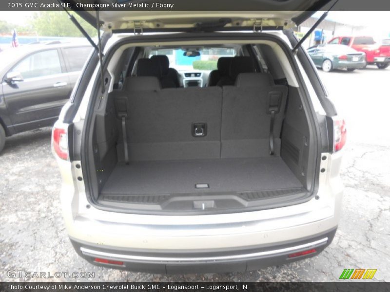 Champagne Silver Metallic / Ebony 2015 GMC Acadia SLE