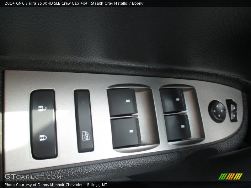 Stealth Gray Metallic / Ebony 2014 GMC Sierra 2500HD SLE Crew Cab 4x4