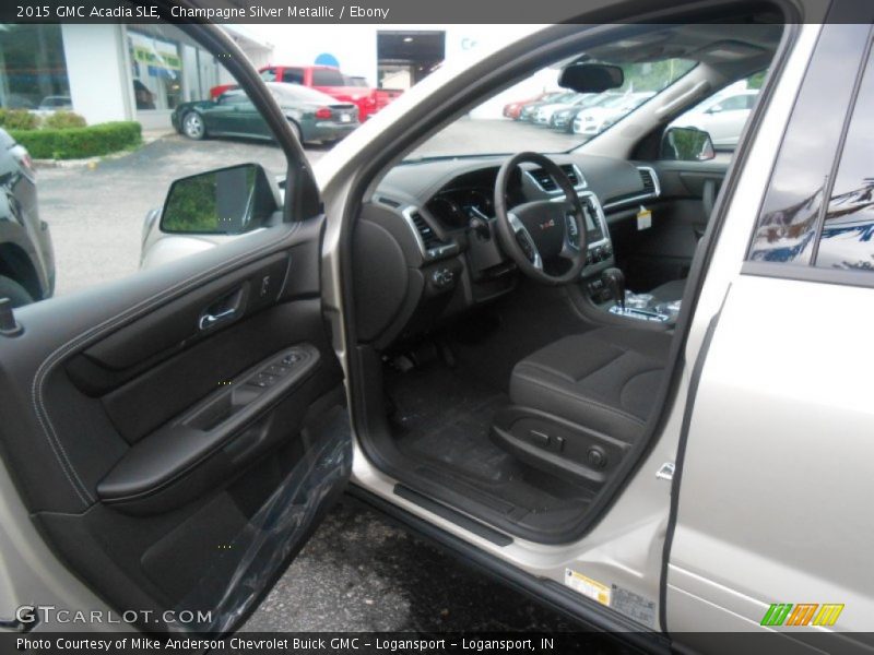 Champagne Silver Metallic / Ebony 2015 GMC Acadia SLE