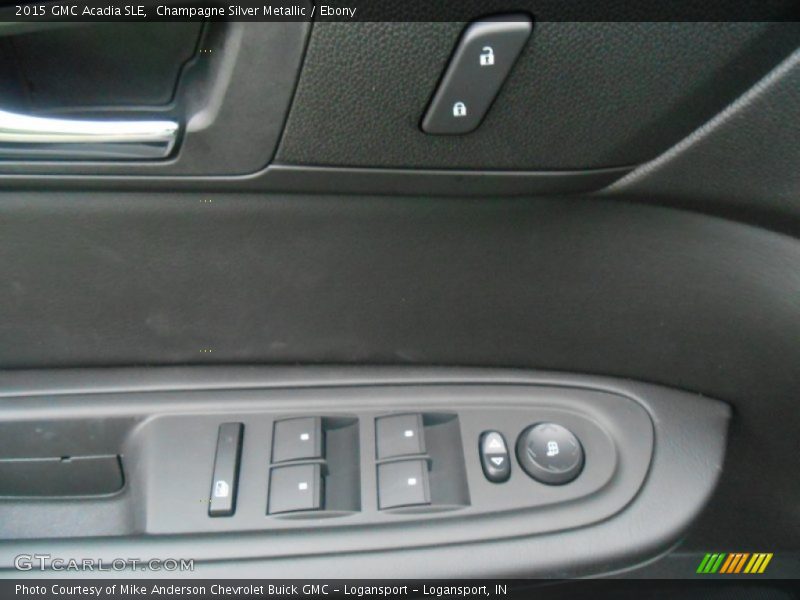 Champagne Silver Metallic / Ebony 2015 GMC Acadia SLE