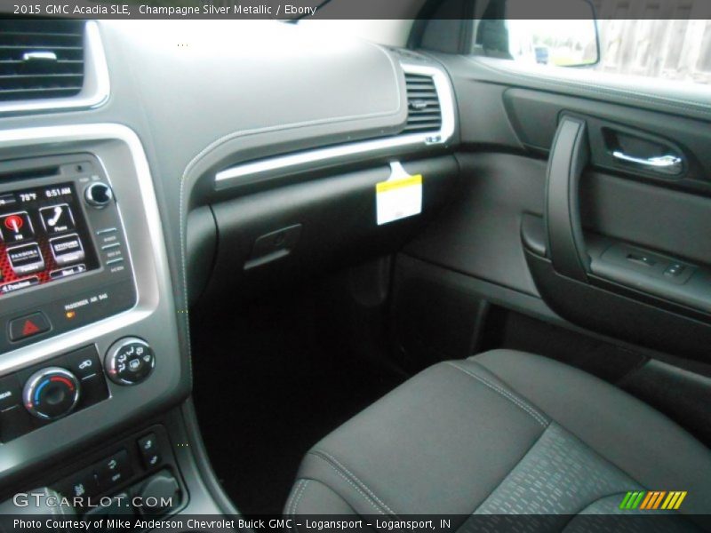 Champagne Silver Metallic / Ebony 2015 GMC Acadia SLE