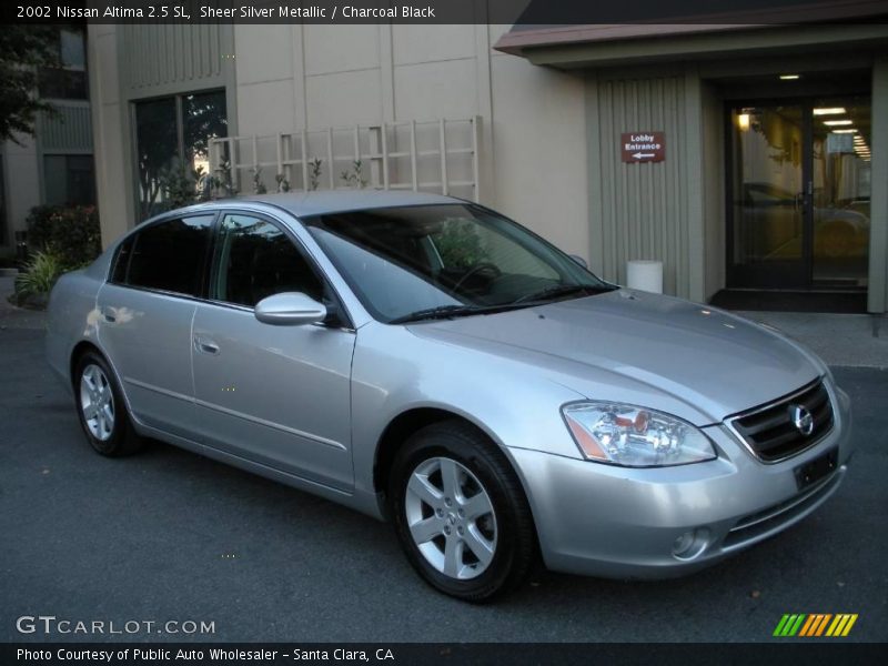 Sheer Silver Metallic / Charcoal Black 2002 Nissan Altima 2.5 SL