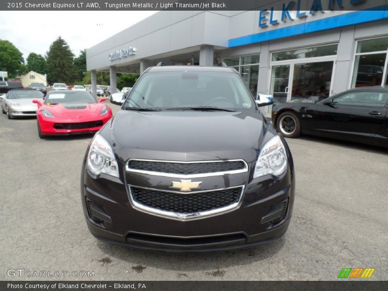 Tungsten Metallic / Light Titanium/Jet Black 2015 Chevrolet Equinox LT AWD