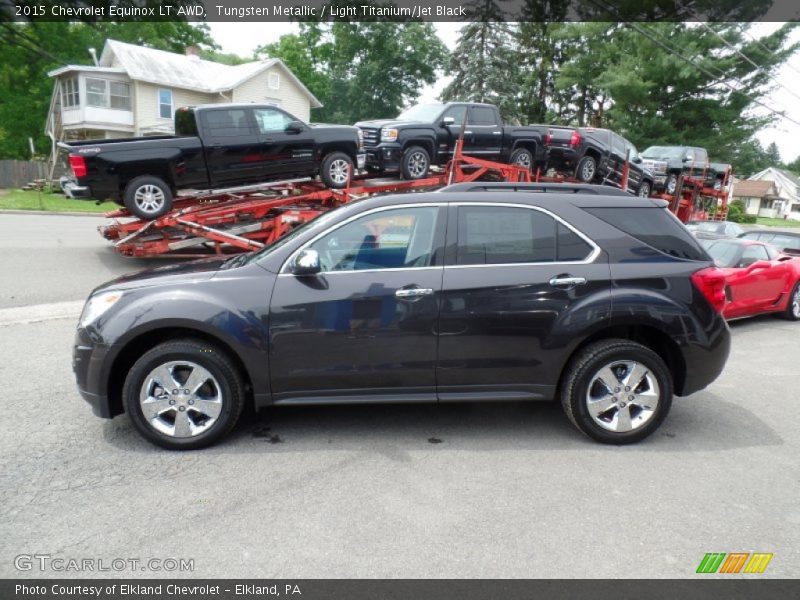 Tungsten Metallic / Light Titanium/Jet Black 2015 Chevrolet Equinox LT AWD